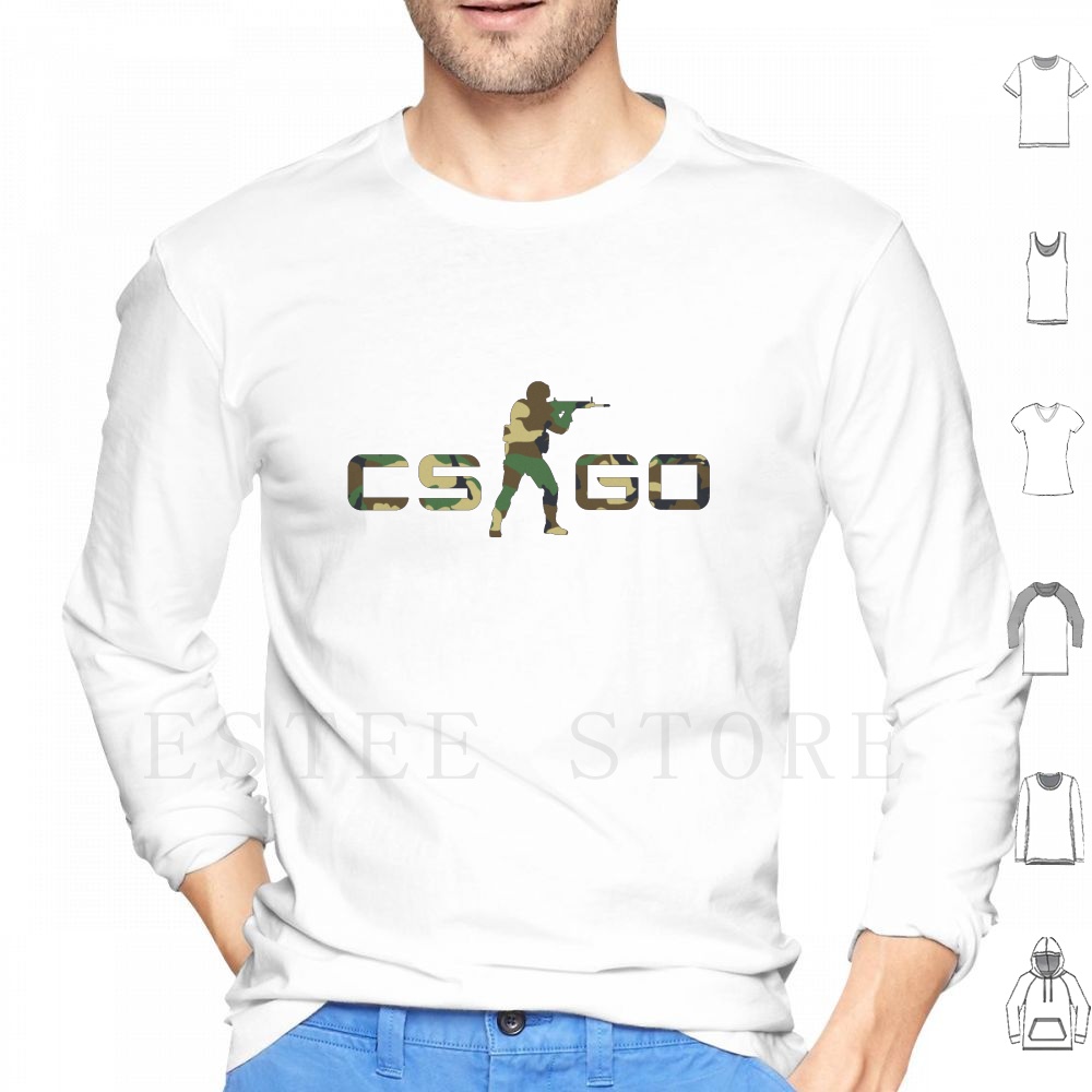 Esports Gaming Hoodie - เสื้อฮู้ด Csgo แขนยาว Csgo Counterstrike Games