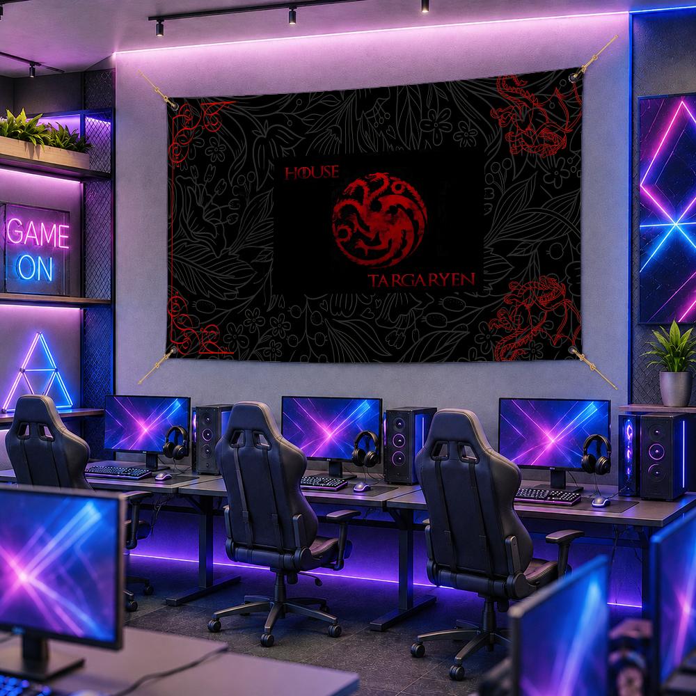 ธงของตระกูลทาร์แกเรียนที่มีชื่ - Esports Gaming Houses บทวิจารณ์และราคา