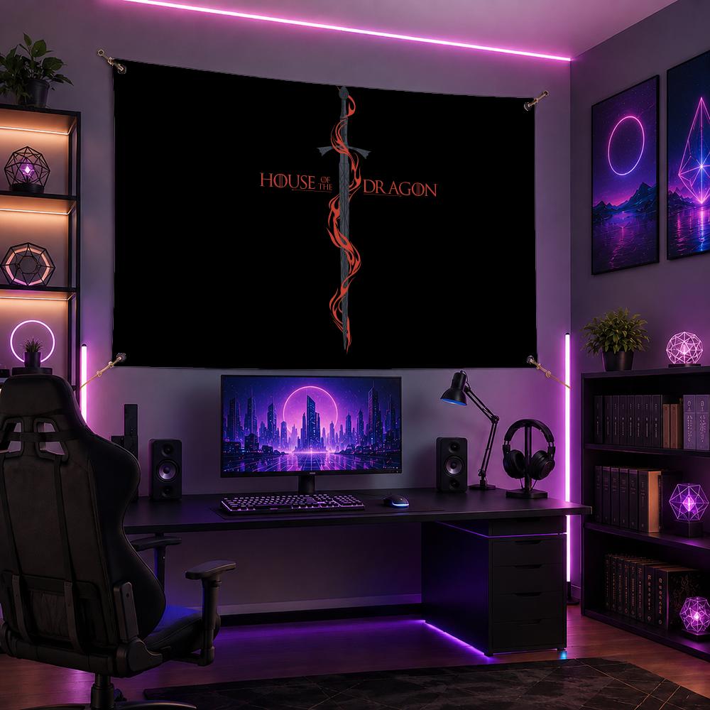 ธงของตระกูลทาร์แกเรียนที่มีชื่ - Esports Gaming Houses บทวิจารณ์และราคา