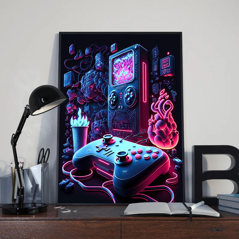 โปสเตอร์ตกแต่งผนังเกมมิ่งสไตล์ - Esports Gaming Houses บทวิจารณ์และราคา