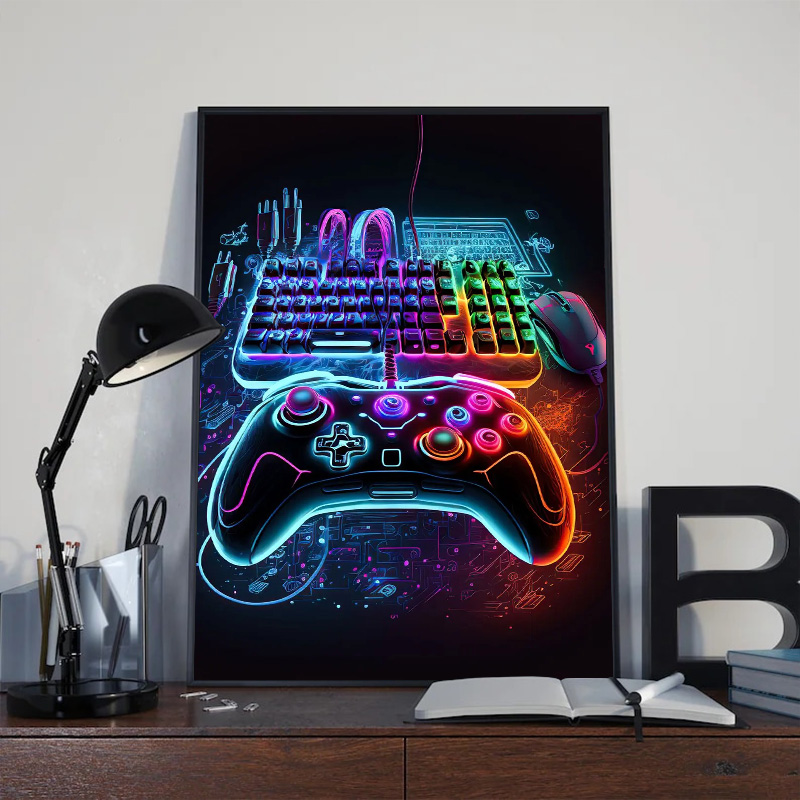 โปสเตอร์ตกแต่งผนังเกมมิ่งสไตล์ - Esports Gaming Houses บทวิจารณ์และราคา