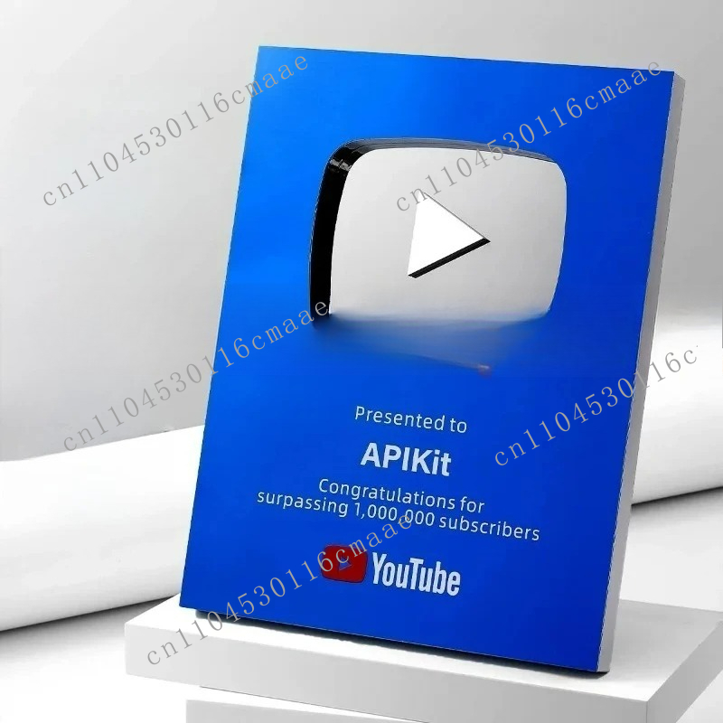รางวัลปุ่มเล่น YouTube แบบกำหน - Esports Gaming Trophy บทวิจารณ์และราคา