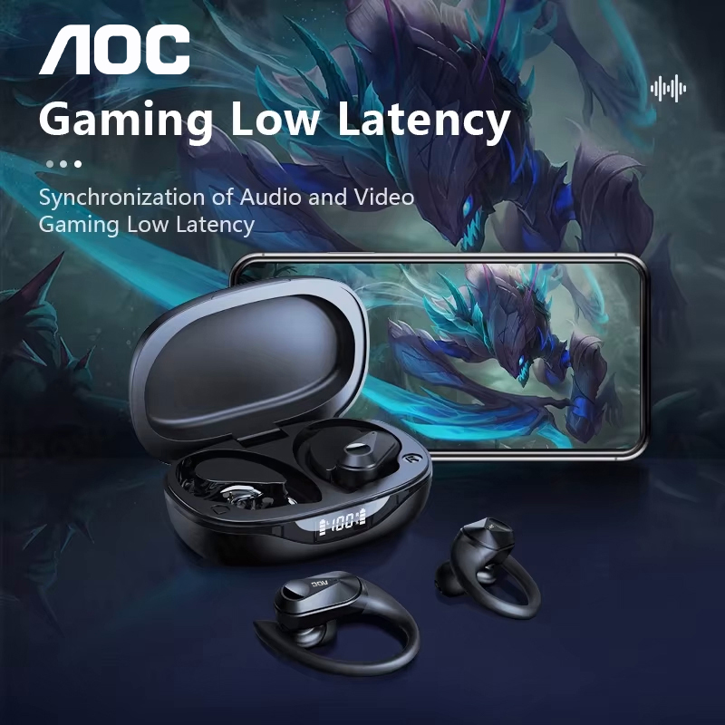 ช้อยส์ AOC ชุดหูฟังกีฬาไร้สายบ - Video Gaming & Esports Usd Acc บทวิจารณ์และราคา