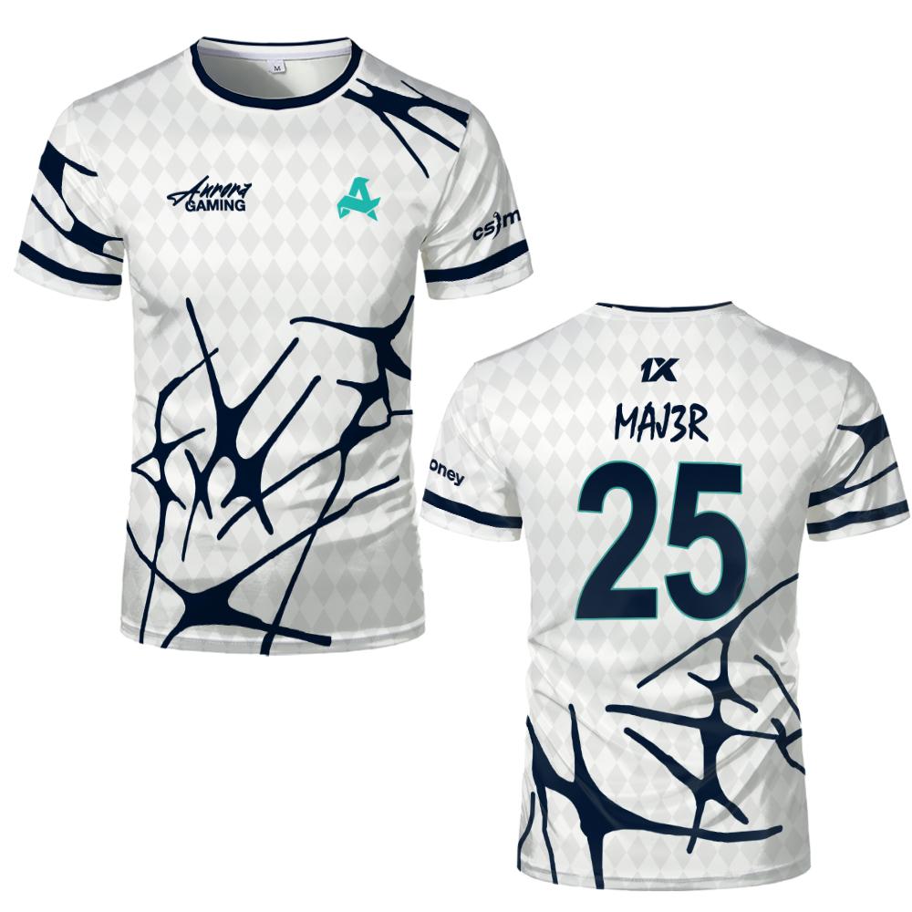 ทีมกีฬา Aurora Gaming Jersey เ - Esports Gaming League บทวิจารณ์และราคา