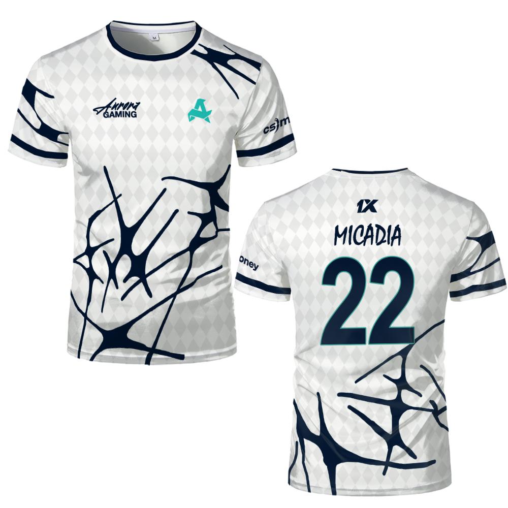 ทีมกีฬา Aurora Gaming Jersey เ - Esports Gaming League บทวิจารณ์และราคา