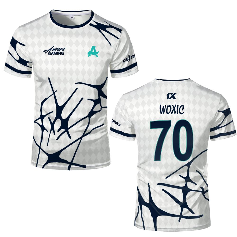 ทีมกีฬา Aurora Gaming Jersey เ - Esports Gaming League บทวิจารณ์และราคา