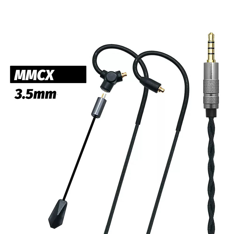 0.78 QDC MMCX สายหูฟังสำหรับเล - Esports Gaming Mobile บทวิจารณ์และราคา