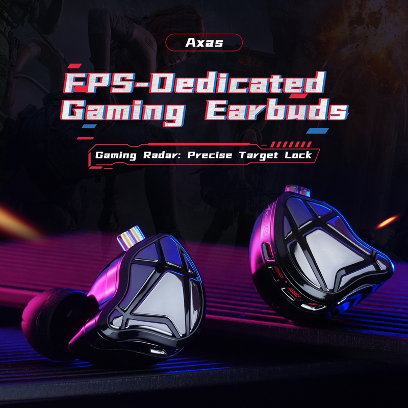    หูฟัง KZ Axas FPS Gaming I - Esports Gaming Mobile บทวิจารณ์และราคา